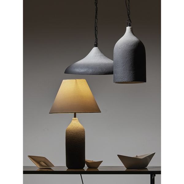 Светильник подвесной sustainable, D22х39 см, черный/белый Bergenson Bjorn