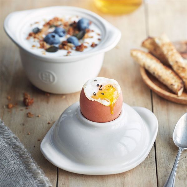 Форма для приготовления яиц 'Гнездо' цвет крем Emile Henry