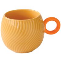 Кружка waves, 350 мл, оранжевая Easy Life