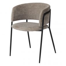 Стул helning, мягкий шенилл, капучино Bergenson Bjorn