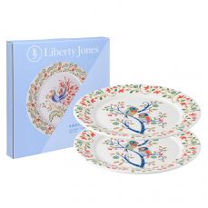 Набор тарелок love birds из коллекции birds of paradise в подарочной упаковке, 28 см, 2 шт Liberty Jones