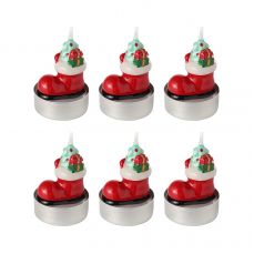 Набор декоративных свечей festive stocking из коллекции new year essential Tkano