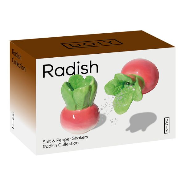 Набор из солонки и перечницы radish Doiy
