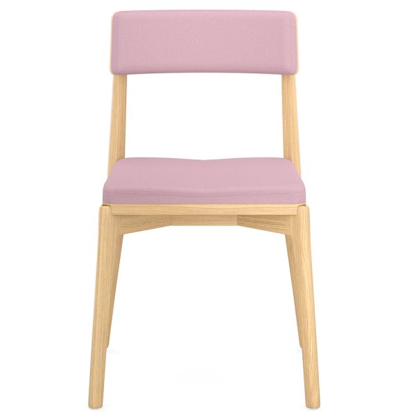 Стул aska рогожка ясень/розовый Latitude