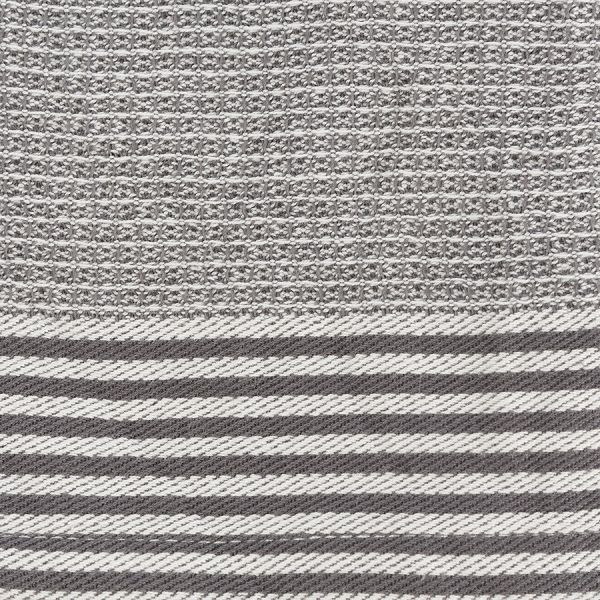 Набор из двух вафельных полотенец с контрастным кантом из коллекции essential, 50х70 см