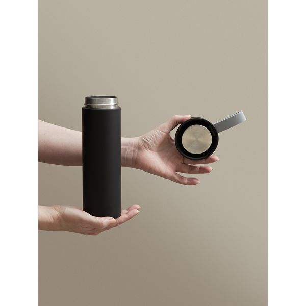 Термокружка keep heat 500 мл, черная Smart Solutions