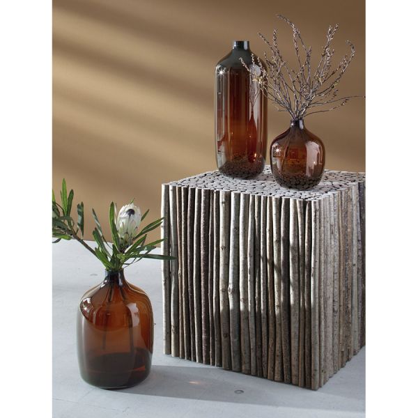 Ваза vessel, 18 см, коричневая LSA International