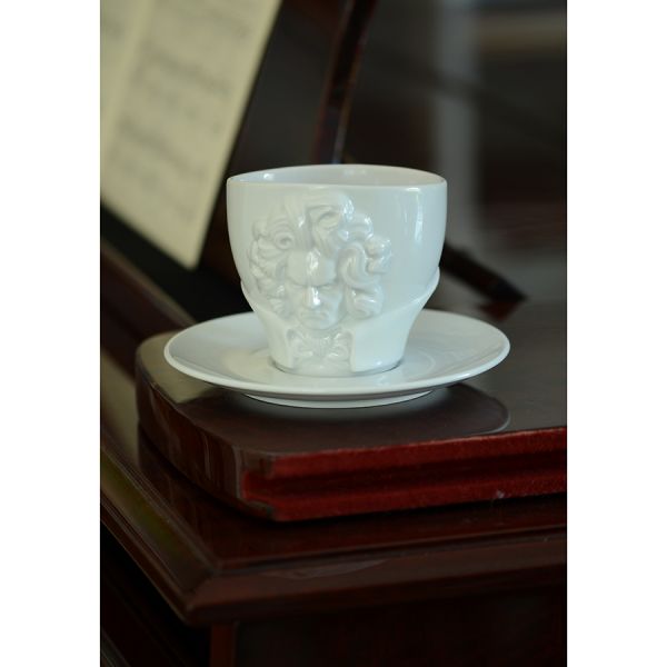 Чайная пара talent ludwig van beethoven 260 мл белая