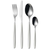 Набор из 24 столовых приборов cutlery my fusion, белые Guzzini