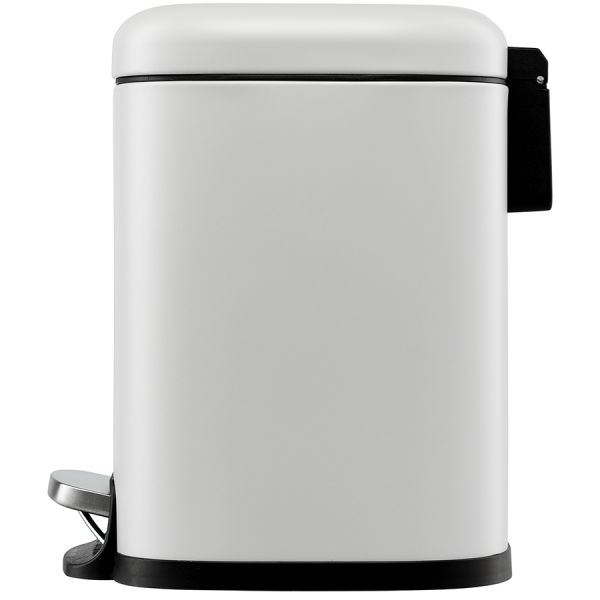 Ведро мусорное с педалью, светло-серое, 6 л Smart Solutions