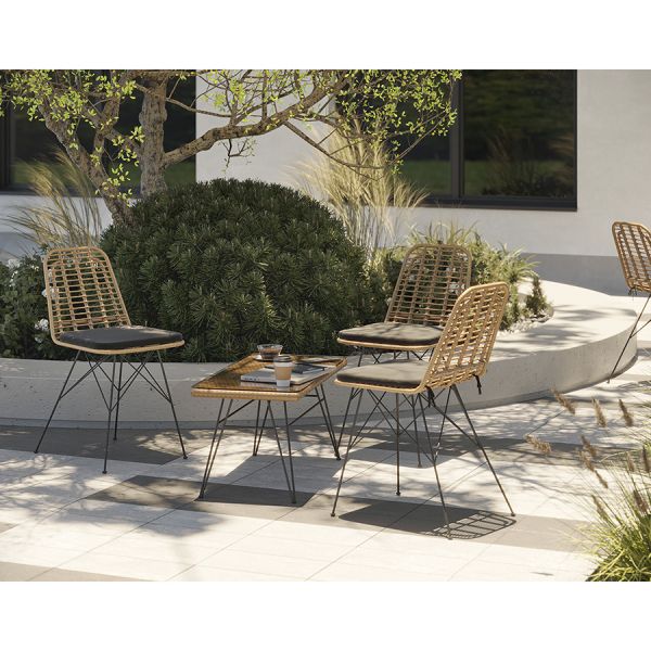 Стул vetle flat, ротанг Bergenson Bjorn