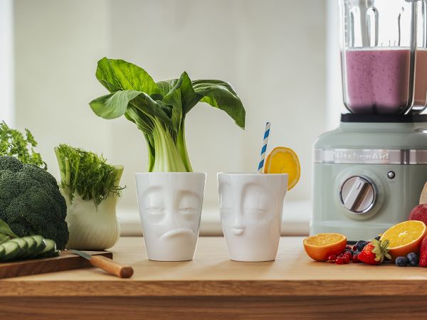 Набор кружек kissing & snooz, 350 мл, белый, 2 шт Tassen