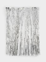 Дождик декоративный 60 см, мишура, серебристый, New year