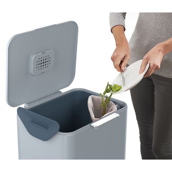 Контейнер для мусора с двумя баками Totem Max Sky 60 л Joseph Joseph