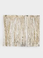 Дождик декоративный 60 см, мишура, золотистый, New year