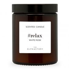 Свеча ароматическая the olphactory, Белый мускус, 27 ч