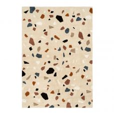 Ковер из хлопка terrazzo poetry из коллекции ethnic Tkano