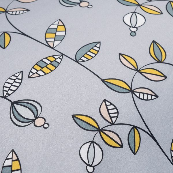 Набор из двух наволочек из сатина с принтом 'Ягоды тайги' из коллекции russian north 50х70 см