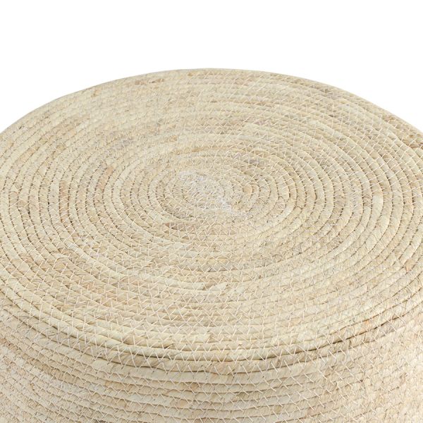 Пуф sonja, D40х40 см, светло-бежевый