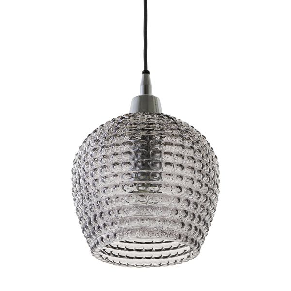 Светильник подвесной aurora, D18 см, серый Bergenson Bjorn