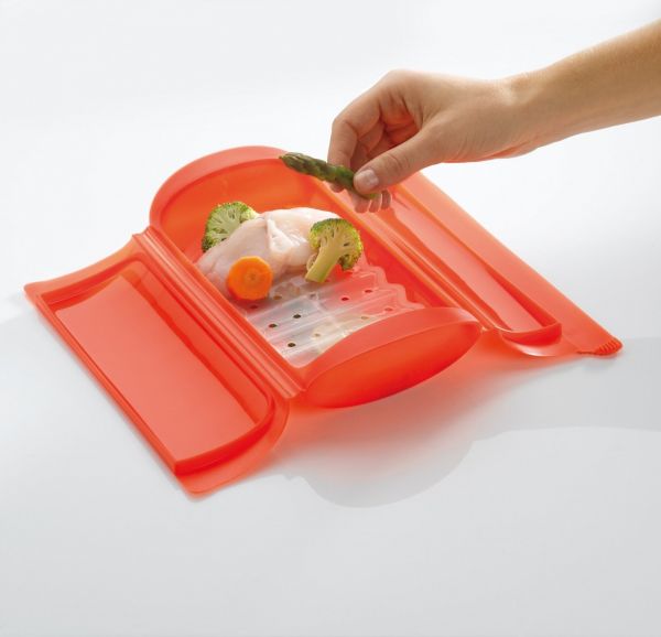 Конверт для запекания LEKUE силиконовый красный 