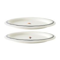 Набор обеденных тарелок plush, little petals, 26 см, 2 шт Liberty Jones