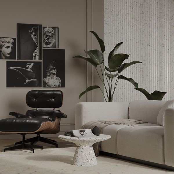 Столик журнальный bayn, D60 см, белый Bergenson Bjorn