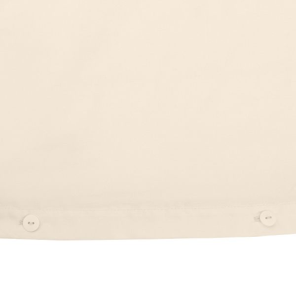 Комплект постельного белья из сатина белого цвета из коллекции essential 200х220 см