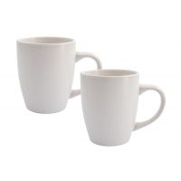Кружка 370 мл, 2 шт, керамика, белая, в крапинку, Scanno ANNA LAFARG