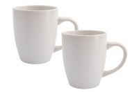 Кружка 370 мл, 2 шт, керамика, белая, в крапинку, Scanno ANNA LAFARG