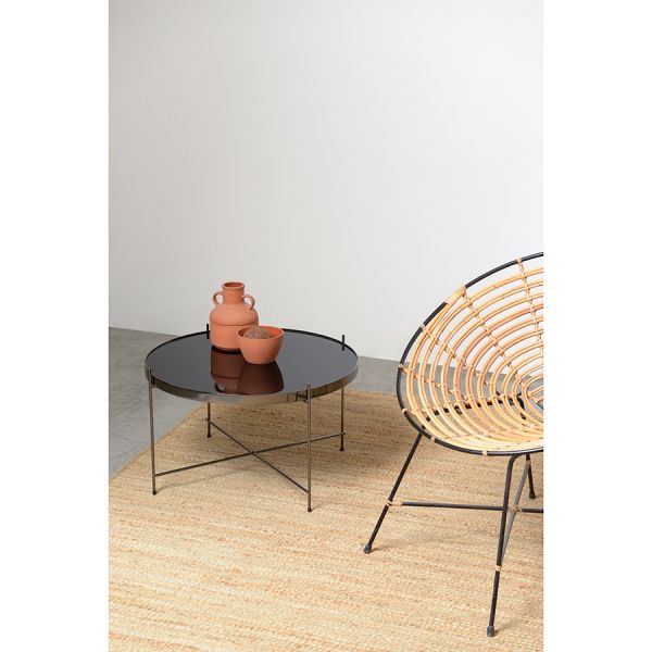 Стол josen 64,4 см черный