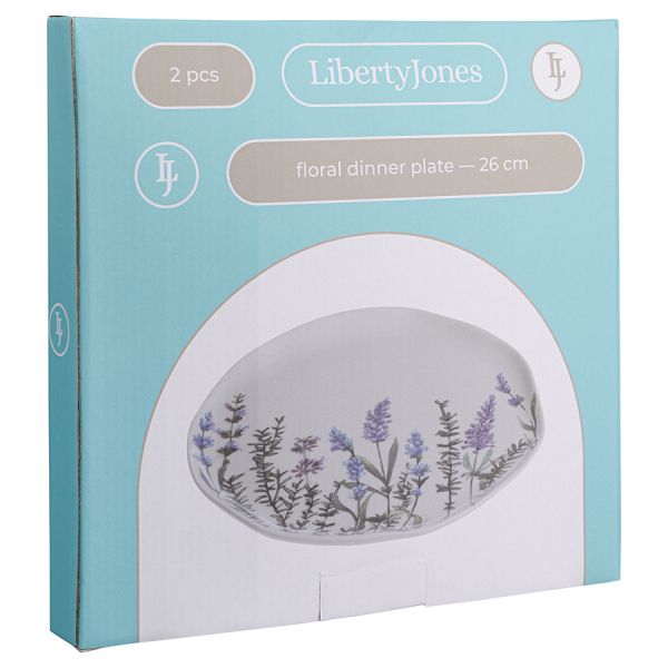 Набор тарелок floral 26 см 2 шт Liberty Jones