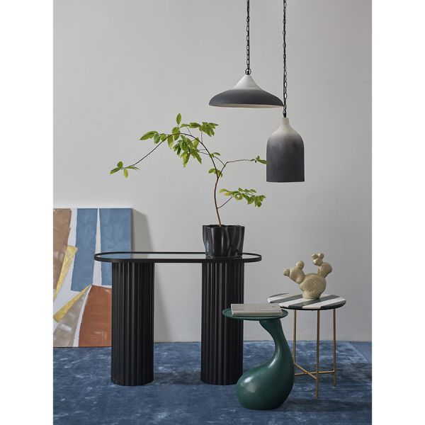 Столик приставной haywi, D45 см, серо-белый Bergenson Bjorn