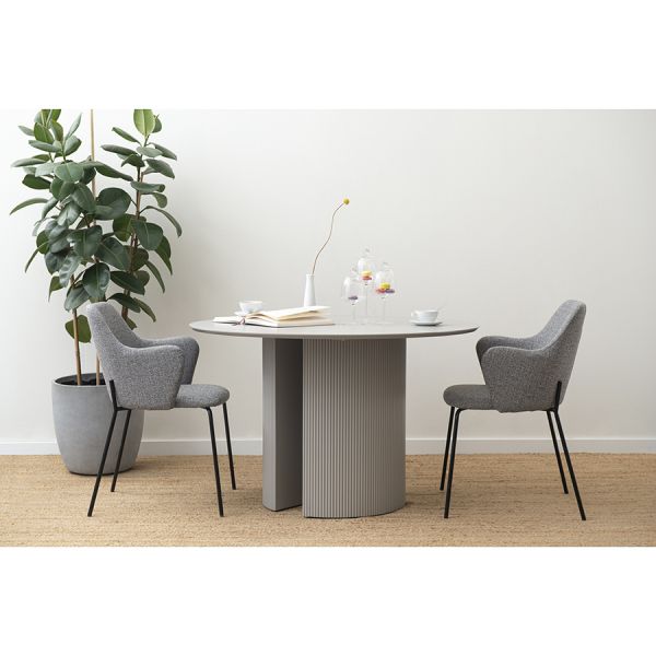 Столик ellie, D120х76 см, серый Bergenson Bjorn