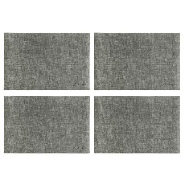 Набор из 4-х сервировочных салфеток leanera, 30х45 см, серые Liberty Jones