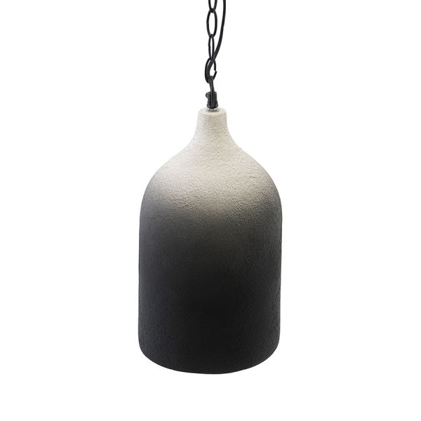 Светильник подвесной sustainable, D22х39 см, черный/белый Bergenson Bjorn