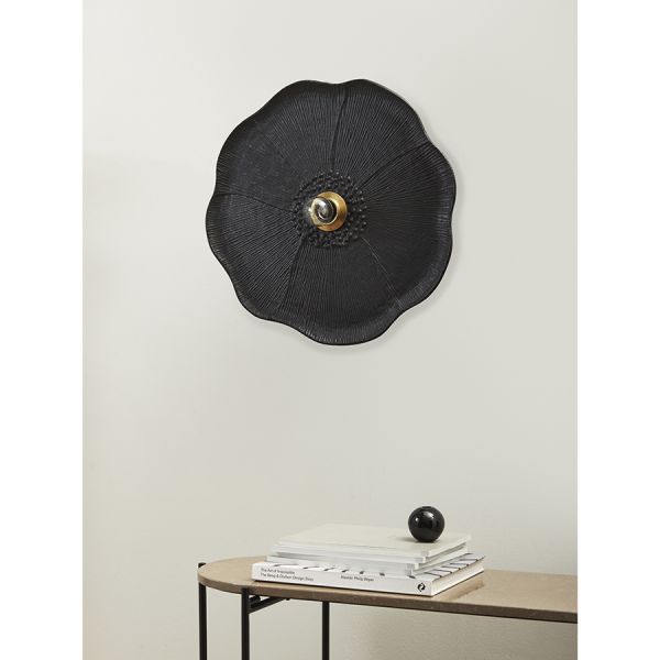 Светильник настенный wildflower, D46 см, черный Bergenson Bjorn