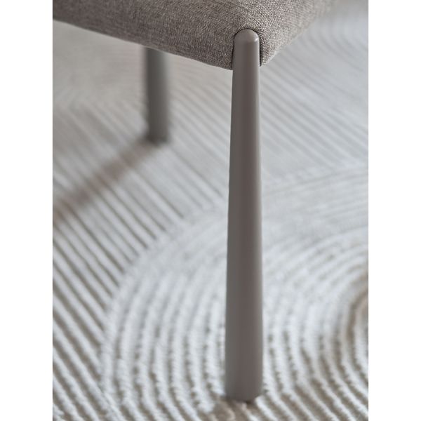 Стул freddi, рогожка, жемчужно-серый Bergenson Bjorn