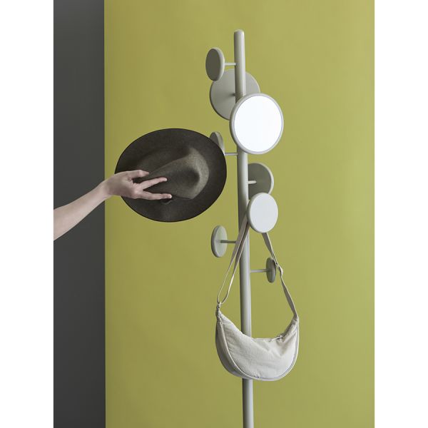 Вешалка напольная с полкой lingon, слоновая кость Latitude