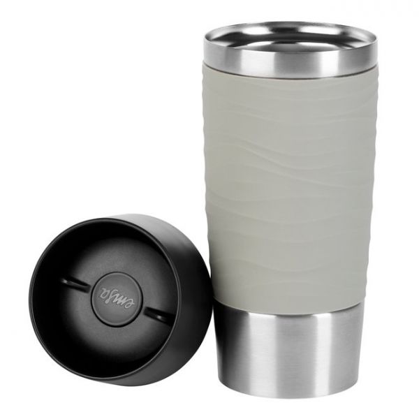 Термокружка 360 мл EMSA TRAVEL MUG WAVES оливковая 