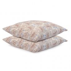 Набор из двух наволочек из сатина с принтом 'Цветы' из коллекции prairie 70х70 см