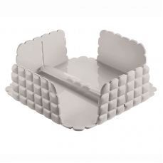 Салфетница настольная tiffany, 20х20 см, серо-бежевая Guzzini