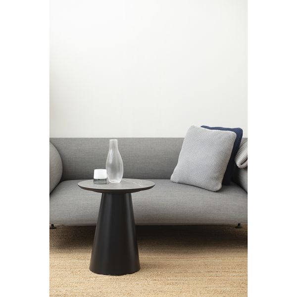 Столик zoe, D45х50 см, черный Bergenson Bjorn