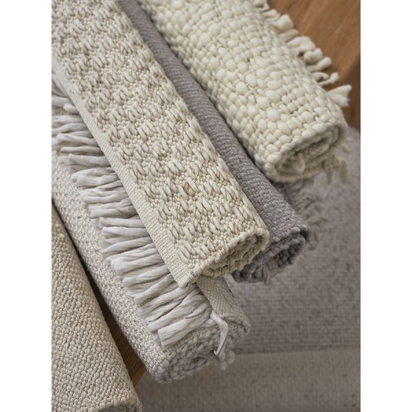 Ковер из буклированной новозеландской шерсти из коллекции ethnic, 70х160 см Tkano