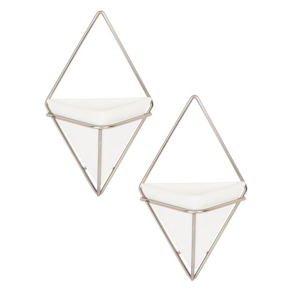 Декор для стен TRIGG 2 шт маленький белый