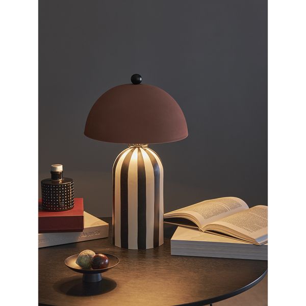 Светильник настольный anniken, D25х38 см, черный/белый/терракотовый Bergenson Bjorn
