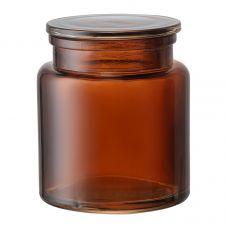 Банка для хранения amber, темно-янтарная Bergenson Bjorn Bath