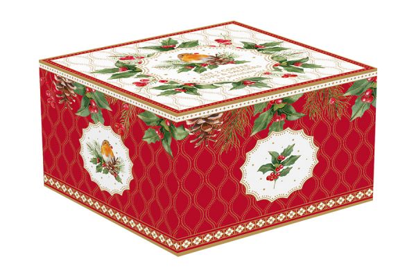 Набор чашек с блюдцами Рождественские ягоды 0,08 л, 2 шт Easy Life