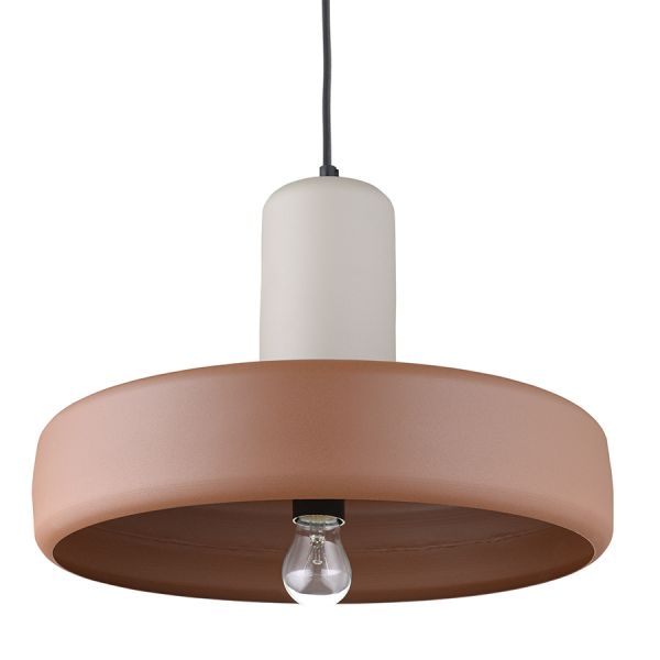 Светильник потолочный juko, D43х31 см, бежевый/коричневый Bergenson Bjorn