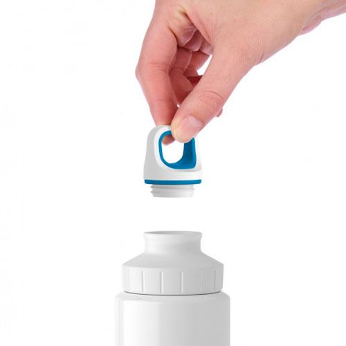 Бутылка EMSA 0,6л сталь (Белая-Синяя)     (4)     3100518355